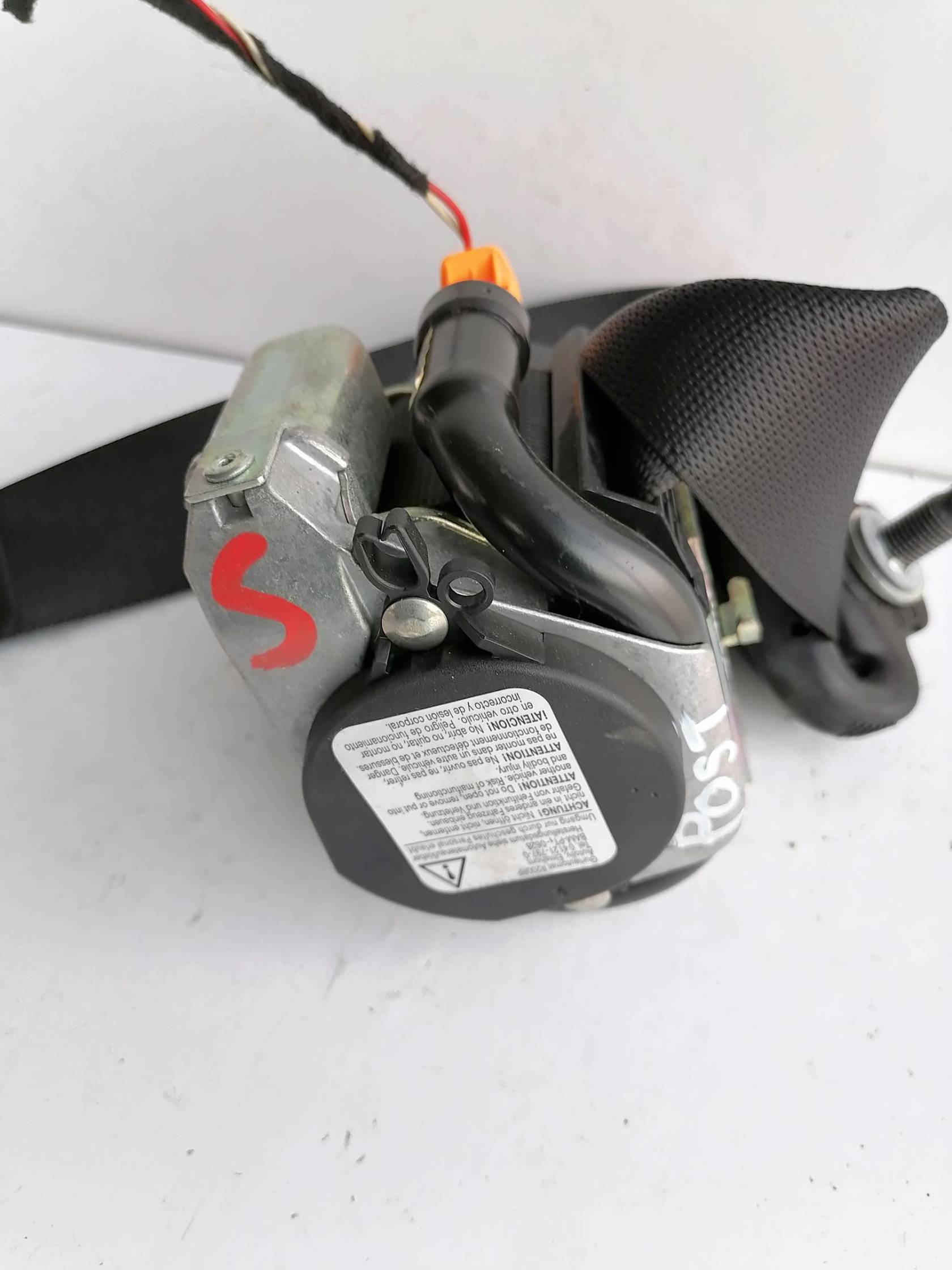 Cintura di sicurezza post. sx.